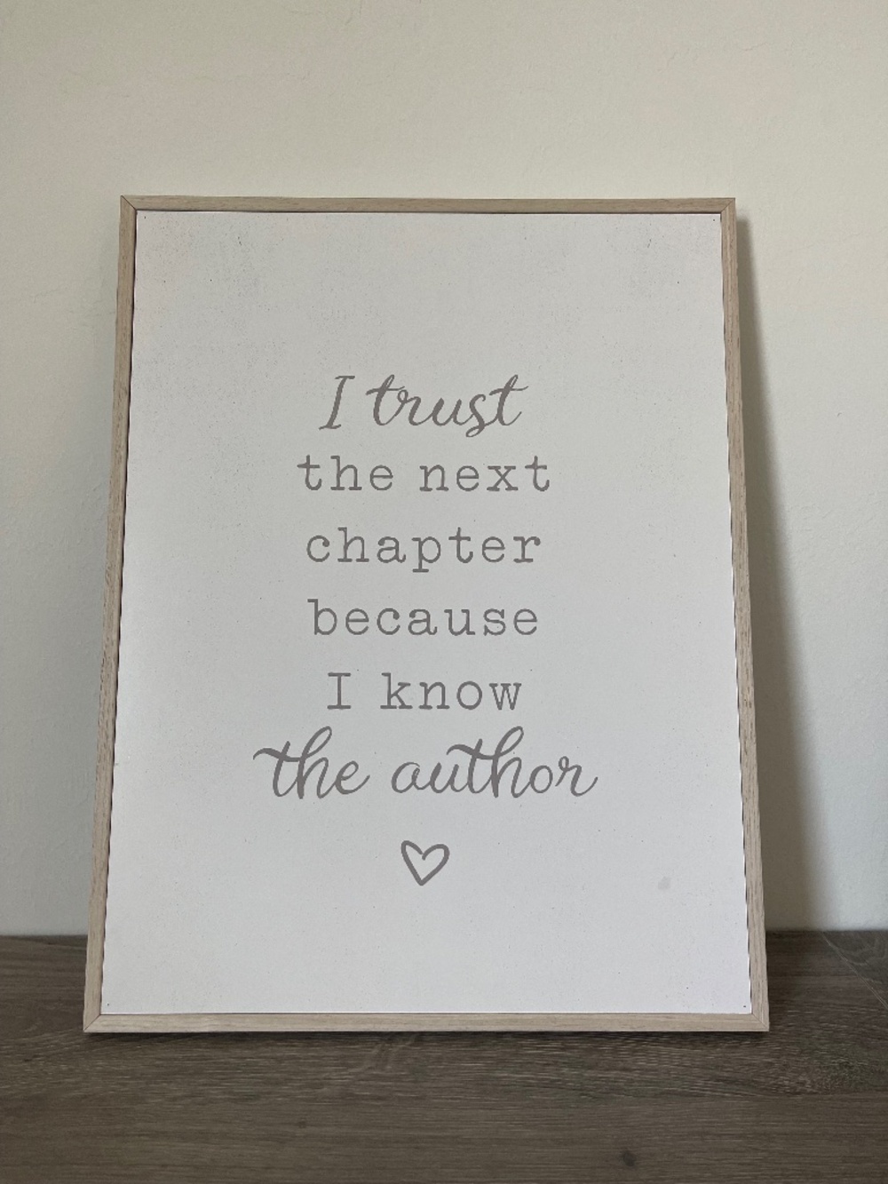 Faith Wall Decor Sign